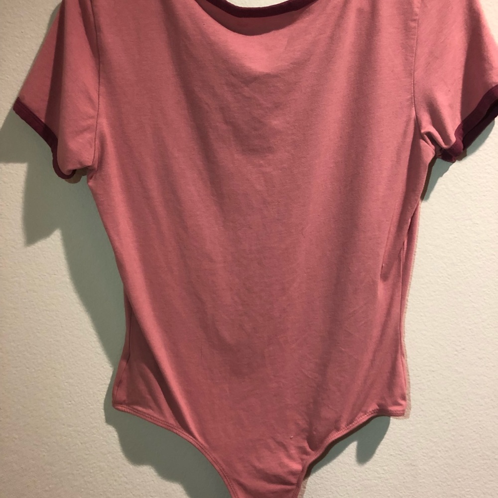 Large Pink Valentine Bodysuit